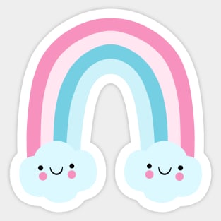 Happy Rainbow Sticker